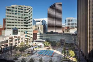 a view of a city with a lot of buildings at The Westin Cincinnati in Cincinnati