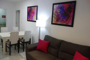 Posezení v ubytování Apartamento Playa Velilla Park II