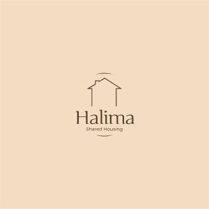 a minimal logo for a chinese house at Halima Shared Housing - Female only in Dubai