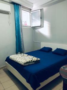 Postel nebo postele na pokoji v ubytování Hotel Marhaba - Beb Bhar Tunis