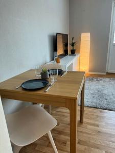 TV o dispositivi per l'intrattenimento presso Lägenhet i centrala Lidköping - MyHostel