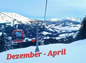 Apartmenthaus Thussn, cozy & quiet location, hiking & MTB, trong mùa đông