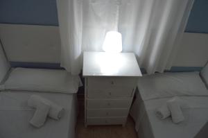 Cama ou camas em um quarto em Casa en Mirador del Codolar