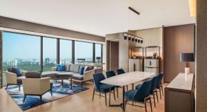 Posezení v ubytování Hilton Saigon