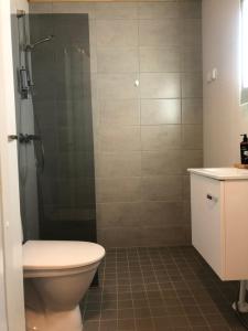 Koupelna v ubytování Arctic Suite Evakko + 12 fotografií