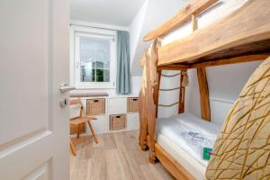 Postel nebo postele na pokoji v ubytování Ferienwohnung Heuschober