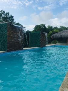 Bazén v ubytování Olon de Haciendas Olonche nebo v jeho okolí