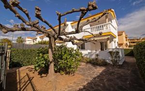 En have udenfor Casa privada en primera línea - Tres Playas ALBERT VILLAS