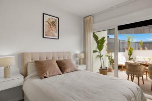 Posteľ alebo postele v izbe v ubytovaní W4 Private Pool - Luxury Style Apartment