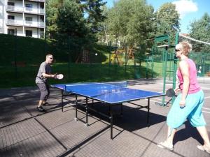 Stolný tenis v ubytovaní Ernesta Club Lipno alebo v jeho okolí