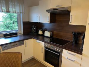 Kuchyňa alebo kuchynka v ubytovaní Cityapartments Reutte