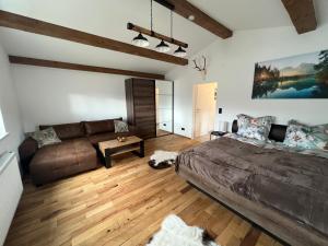Posteľ alebo postele v izbe v ubytovaní Cityapartments Reutte