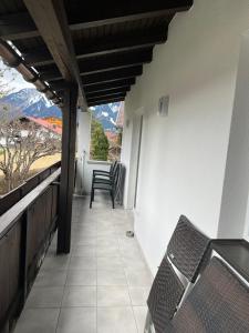 Balkón alebo terasa v ubytovaní Cityapartments Reutte