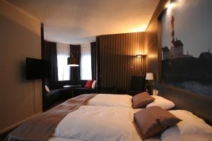 Postel nebo postele na pokoji v ubytování Thon PartnerHotel Skagen
