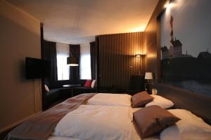 Postel nebo postele na pokoji v ubytování Thon PartnerHotel Skagen