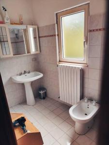 Phòng tắm tại Casetta in Molise, L'Iperico