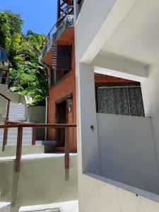 Un balcon sau o terasă la Casas de Juan