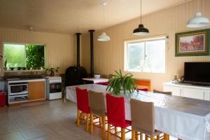 Kuchyň nebo kuchyňský kout v ubytování Casa Baseggio