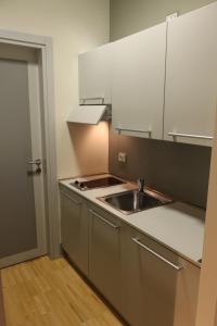 A kitchen or kitchenette at Borgo Santa Giulia