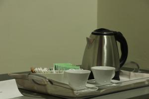 Coffee and tea making facilities at Borgo Santa Giulia