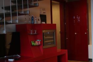 A kitchen or kitchenette at Borgo Santa Giulia
