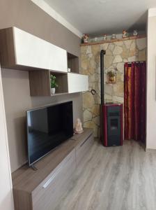 A television and/or entertainment centre at Casa Romolo