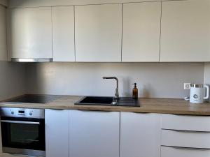 Cucina o angolo cottura di Gemütliches Haus mit Seeblick