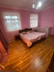 Postel nebo postele na pokoji v ubytování Kaberyshery