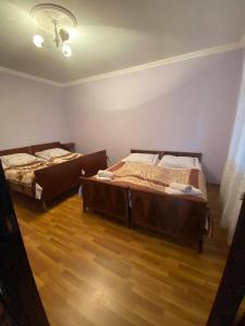 Postel nebo postele na pokoji v ubytování Kaberyshery