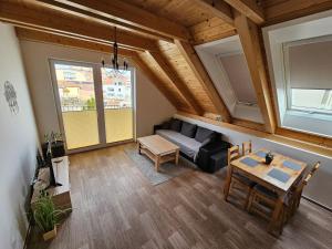 Et opholdsområde på Apartmán MÁJA Mikulov
