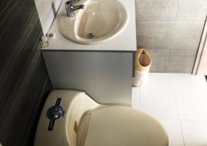 Koupelna v ubytování Hotel Suites La Fontana