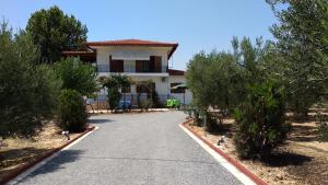 Bygningen som feriehuset ligger i