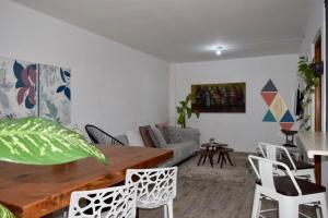 Posezení v ubytování Casa Miranda Morelos