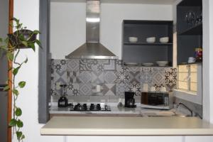 Kuchyň nebo kuchyňský kout v ubytování Casa Miranda Morelos