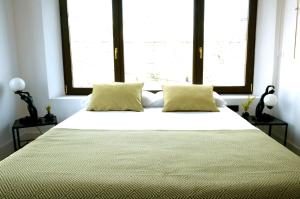 Postel nebo postele na pokoji v ubytování Singular loft en los pinares de Covaleda, Soria