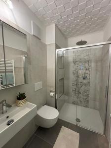 Koupelna v ubytování Apartment Oberprisch