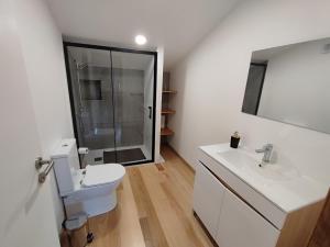 Koupelna v ubytování Casa Vicente + 7 fotografií