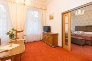 TV o dispositivi per l'intrattenimento presso Hotel Praga