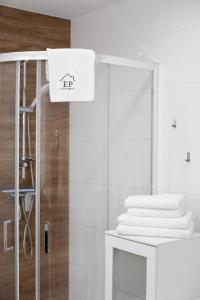 Koupelna v ubytování Apartament HAPPY 302 Łukęcin BlueMare basen EPapartamenty