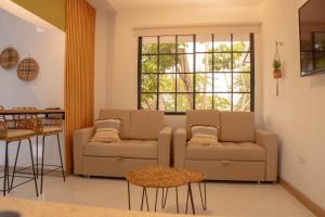 Posezení v ubytování La Casona Hotel Boutique