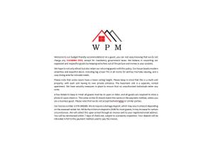 un document avec le logo wpxm qui y figure dans l'établissement Downtown Loft - Close to Topgolf, Horseshoe Casino, UM Baltimore, à Baltimore