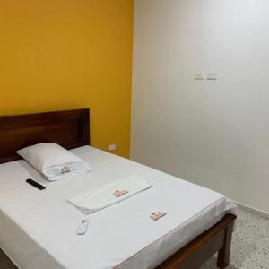 Krevet ili kreveti u jedinici u objektu ECOHOTEL Y RESTAURANTE LA CASONA