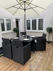 Posezení v ubytování Flat 1, Cromer