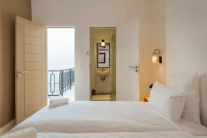 Giường trong phòng chung tại Riad 2 chambres & Petit Déjeuner -Terrasse