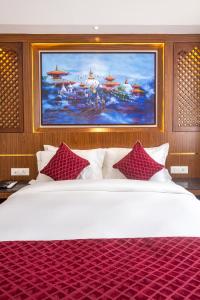 Letto o letti in una camera di Kailash Boutique Hotel