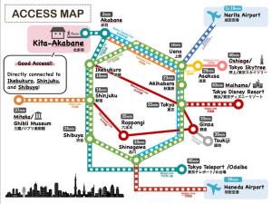 Fotografie z fotogalerie ubytování JR Line direct to Ikebukuro, Shinjuku, Shibuya 02 v Tokiu