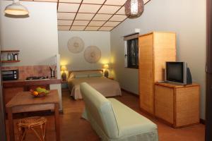 Kuchyň nebo kuchyňský kout v ubytování La Hacienda Mauritius