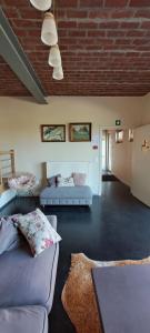Posezení v ubytování B&B Euverbraeke