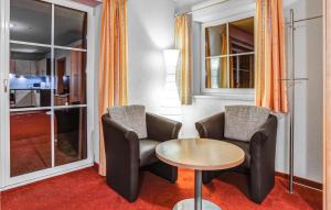 Posedenie v ubytovaní Attraktive Ferienwohnung