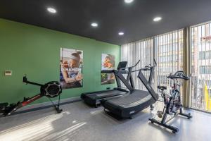 Fitness centrum a/nebo fitness zařízení v ubytování Smart by Dedeman Eskişehir
